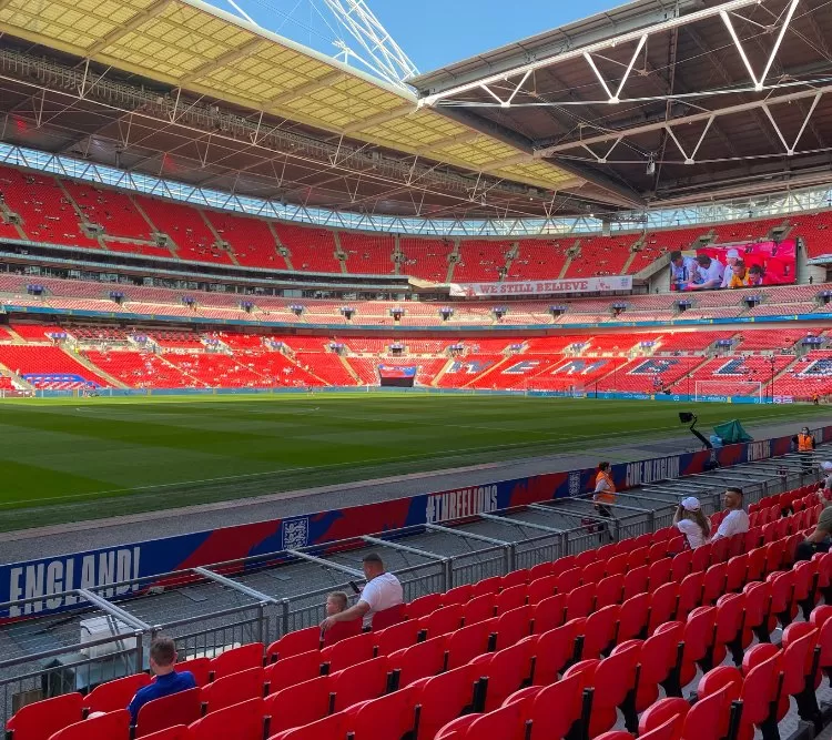 Wembley football stadium