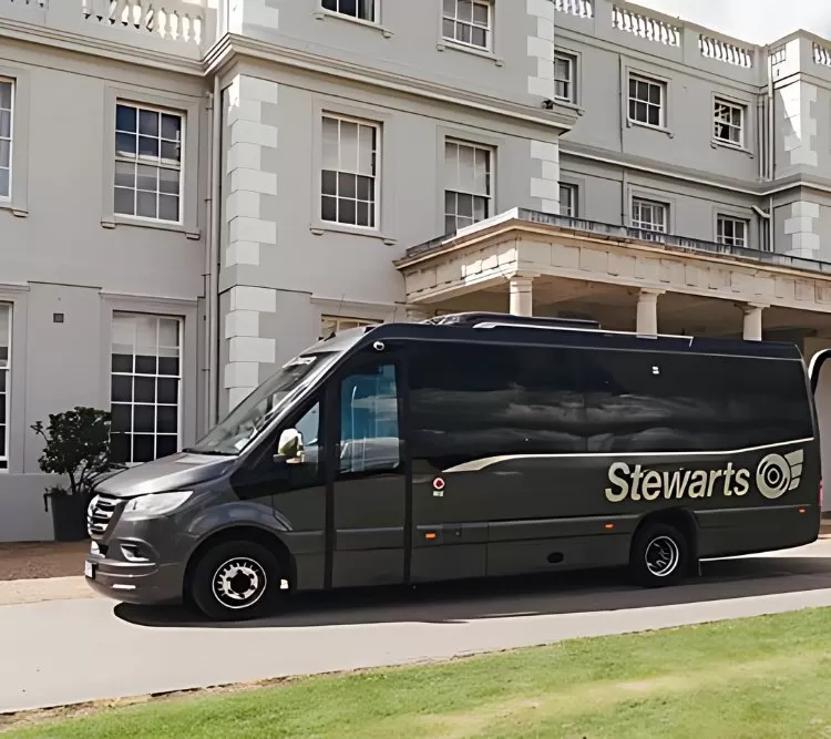 Stewarts minibus